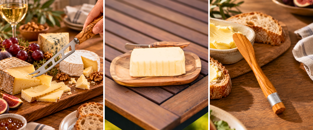 Couteau fromage, beurrier et tartineur | Bérard France